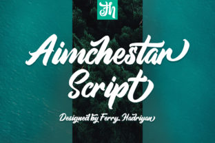 Aimchestar Script: A Modern Typeface for Web Design