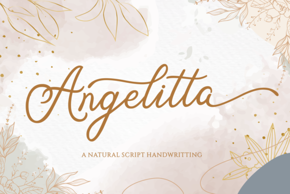 Angelitta: A Charming Handwritten Font for Editorial Design