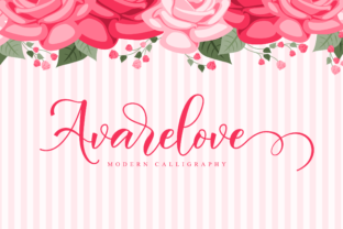 Avarelove Script: A Classy Typeface for Makers