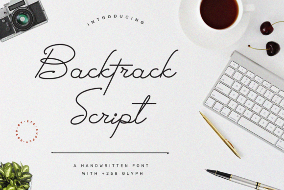 Backtrack Script: A Premium Handwritten Font for Campaigns