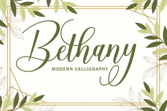 Bethany Script: A Premium Typeface for Editorial Design