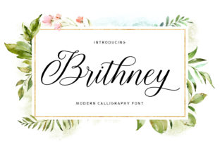Brithney: A Friendly Handwritten Font for Editorial Design