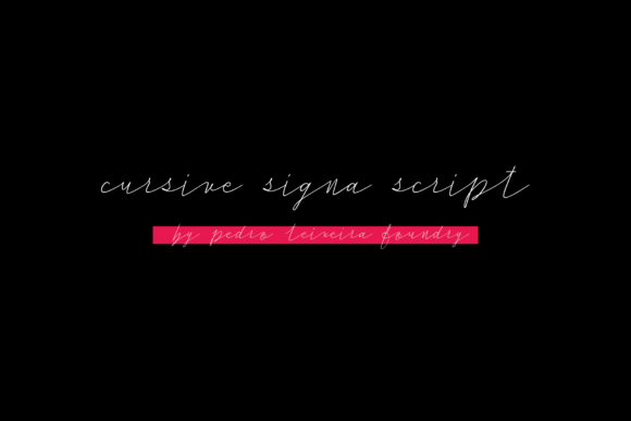 Cursive Signa Script: A Designer's Practical Review