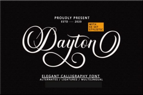 Dayton Script: The Elegant Font for Your Brand