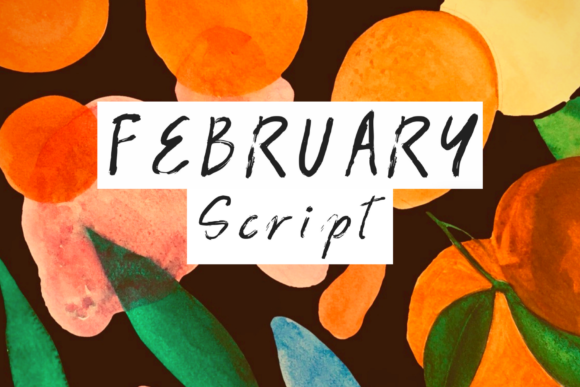 February Script: A Handwritten Typeface for Editors