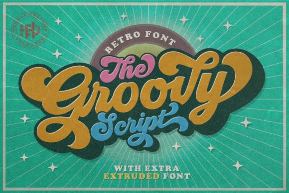 Groovy: A Retro Script Font for Editorial Design
