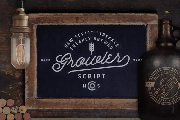 Growler Script: The Elegant Font for Small Business Branding