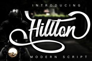 Hillton Modern Script: A Premium Font for Web Design