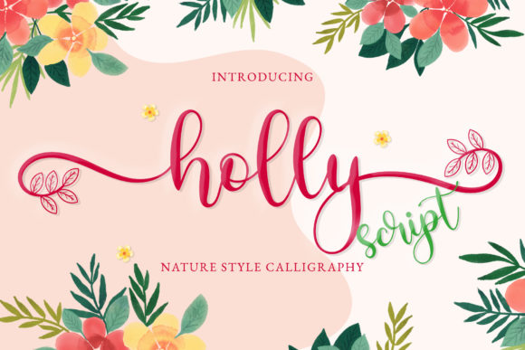 Holly Script: An Elegant Handwritten Typeface for Branding