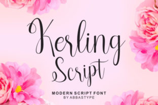 Kerling Script: A Soft Typeface for Editorial Design