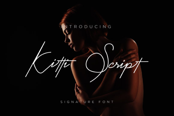 Kitti Script: A Cute Signature Font for Branding