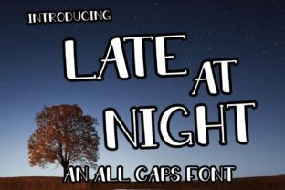 Late at Night: A Friendly Handwritten Font for Editors