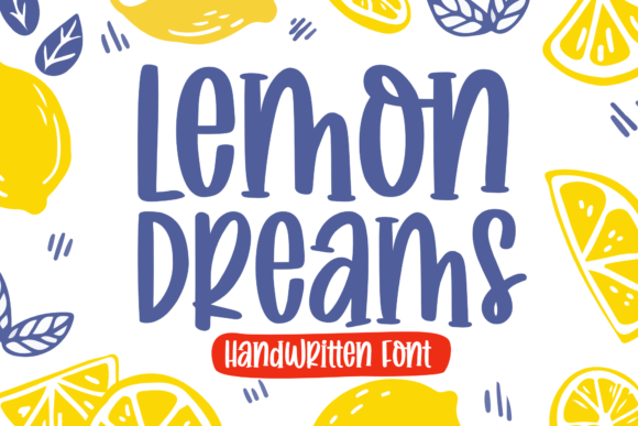Lemon Dreams: A Charming Handwritten Font for Editorial Design
