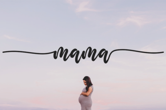Mama: A Handwritten Font for Elegant Editorial Design