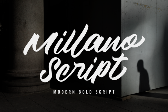 Millano Script: A Bold Handwritten Font for Editorial Design