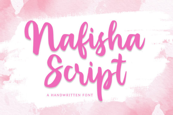 Nafisha Script: A Premium Font for Brand Identity