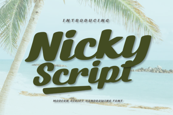 Nicky Script: A Timeless Handwritten Font for Your Brand