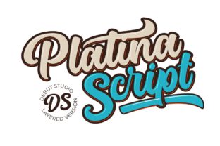 Platina Script: A Bold Typeface for Editorial Design