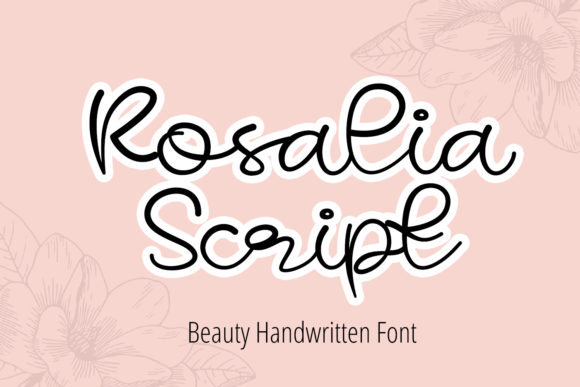 Rosalia Script: A Romantic Typeface for Editorial Design