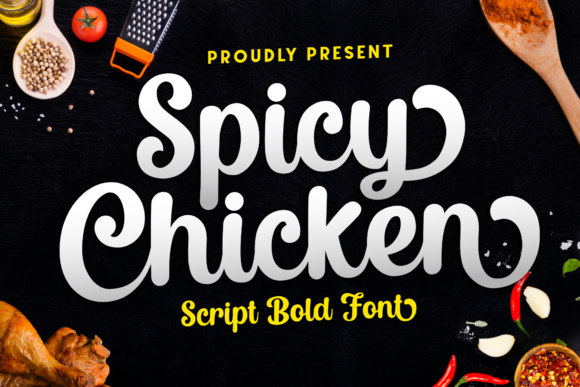 Spicy Chicken: A Premium Script Font for Editorial Design